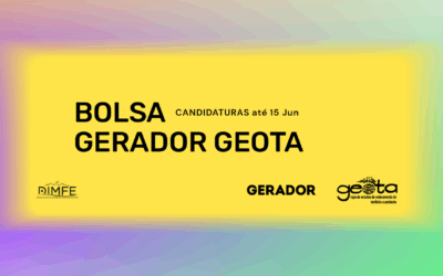 Bolsa Jornalismo GERADOR GEOTA