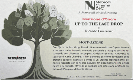 “Até à Última Gota” documentário ambiental do GEOTA com produção GERADOR distinguido em festival internacional.