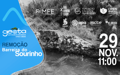 Assista à remoção de barreira obsoleta no Rio Alviela